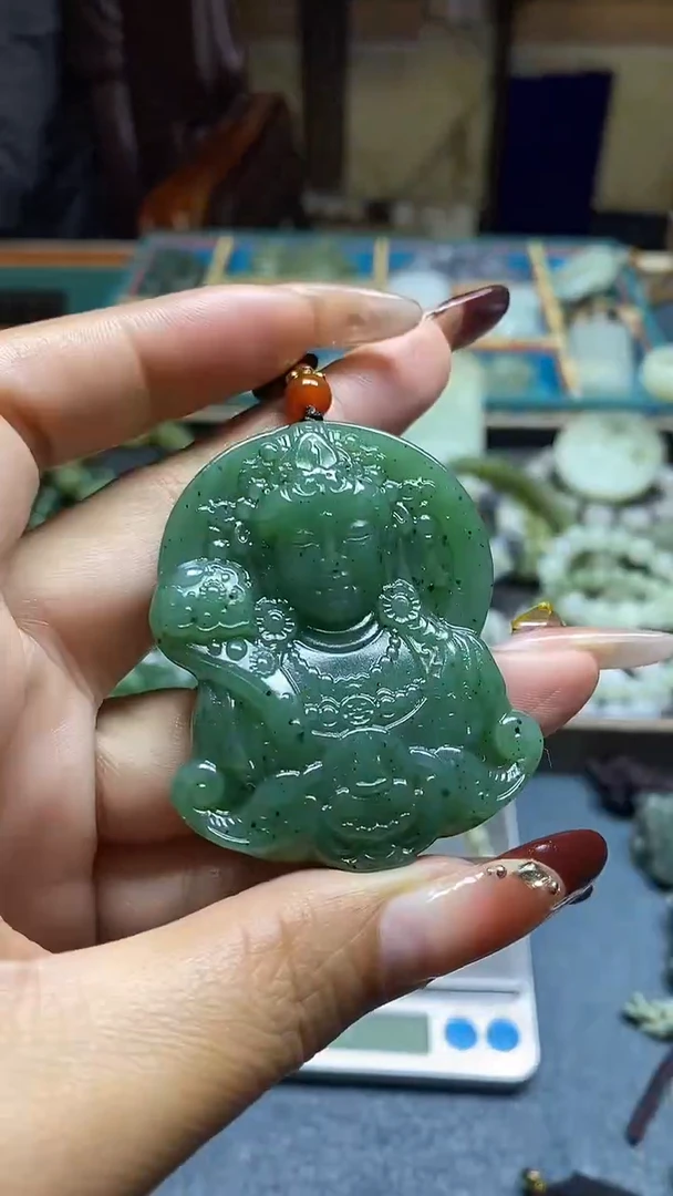 颈饰未镶嵌和田玉多样性拍一发一