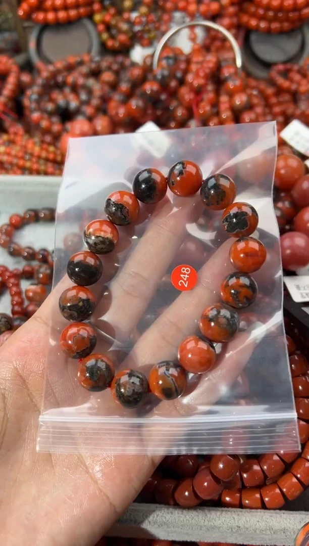 未镶嵌手串南红玛瑙13+