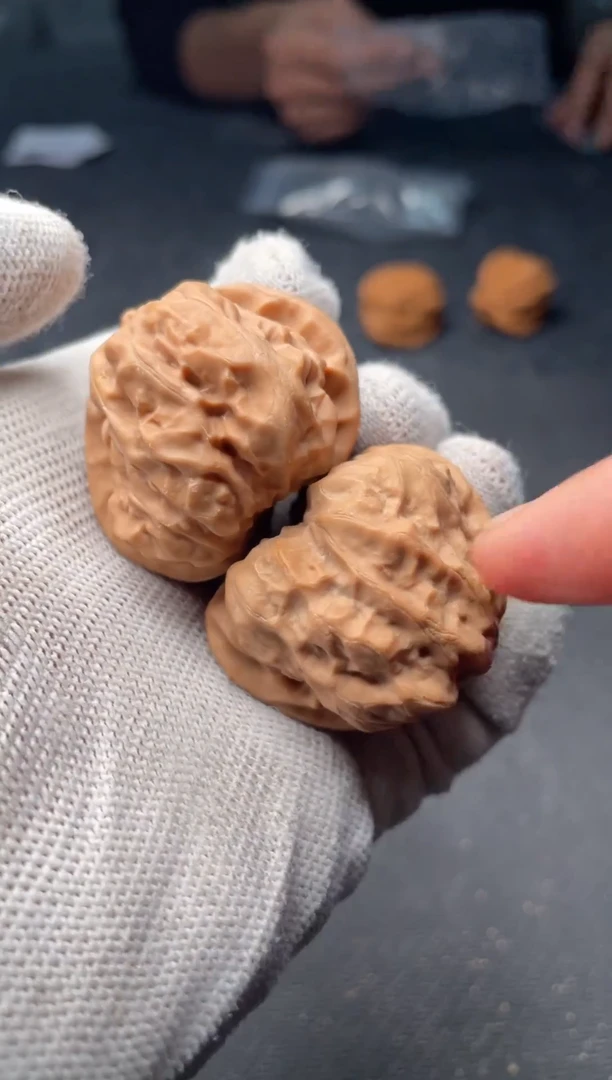 把件文玩核桃a230 蛤蟆头 39尺