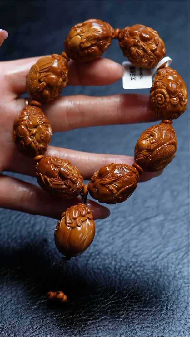 橄榄核吊坠苏工橄榄核