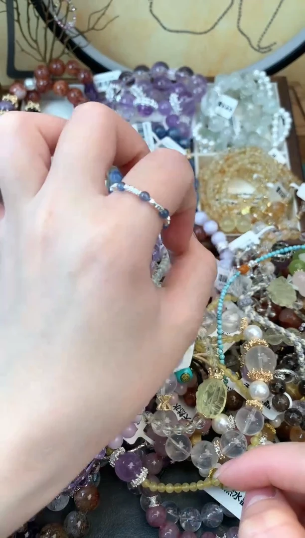 【闪购商品】海蓝宝石戒圈银S925镶嵌378