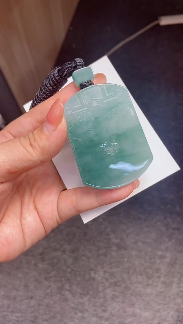 颈饰未镶嵌翡翠缅甸天然翡翠