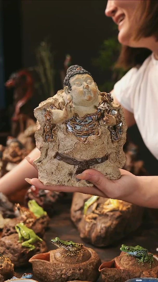 西****普景德镇雕塑弥勒
