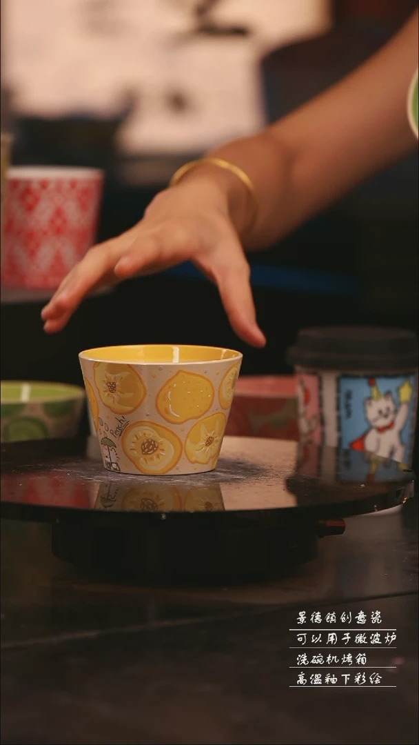 陶瓷景德镇可爱设计师款陶瓷