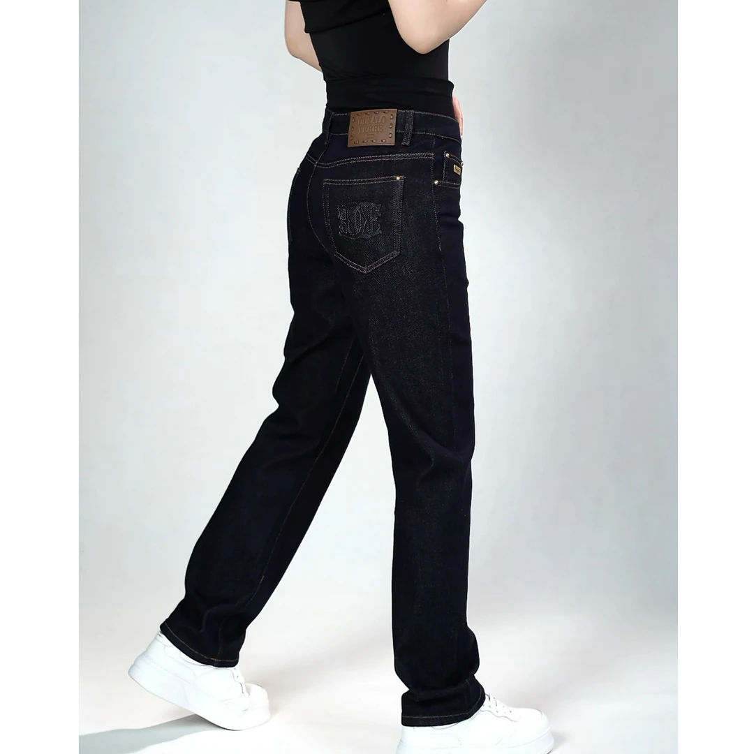 迪卡里奥费雷莱赛尔牛仔裤53NZ589秋冬新款男装时尚直筒牛仔裤