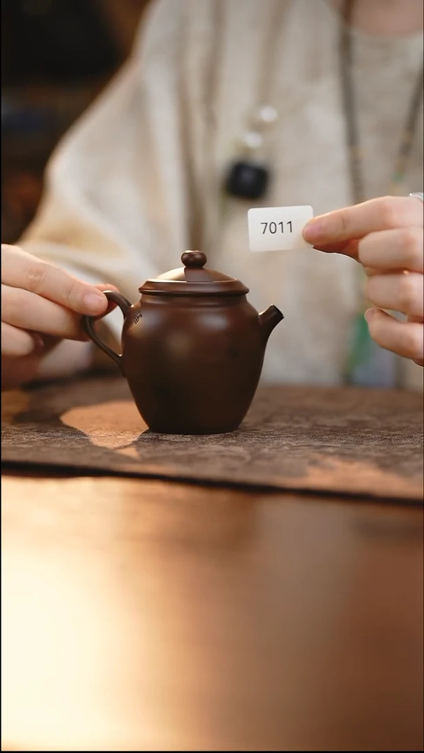 雲梦茶器紫陶茶壶7011