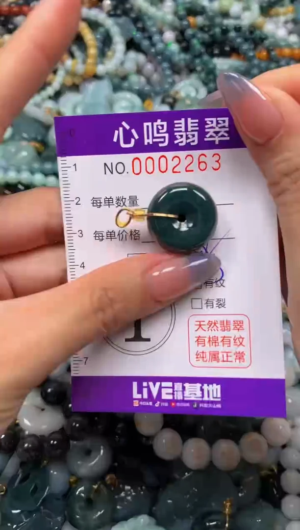 颈饰未镶嵌翡翠闪购002263