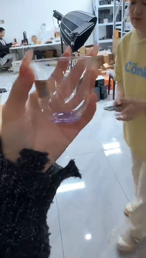 【闪购商品】@@禾器晶彩韵杯浅紫