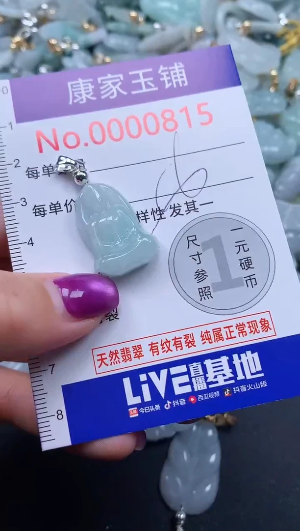 颈饰未镶嵌翡翠815
