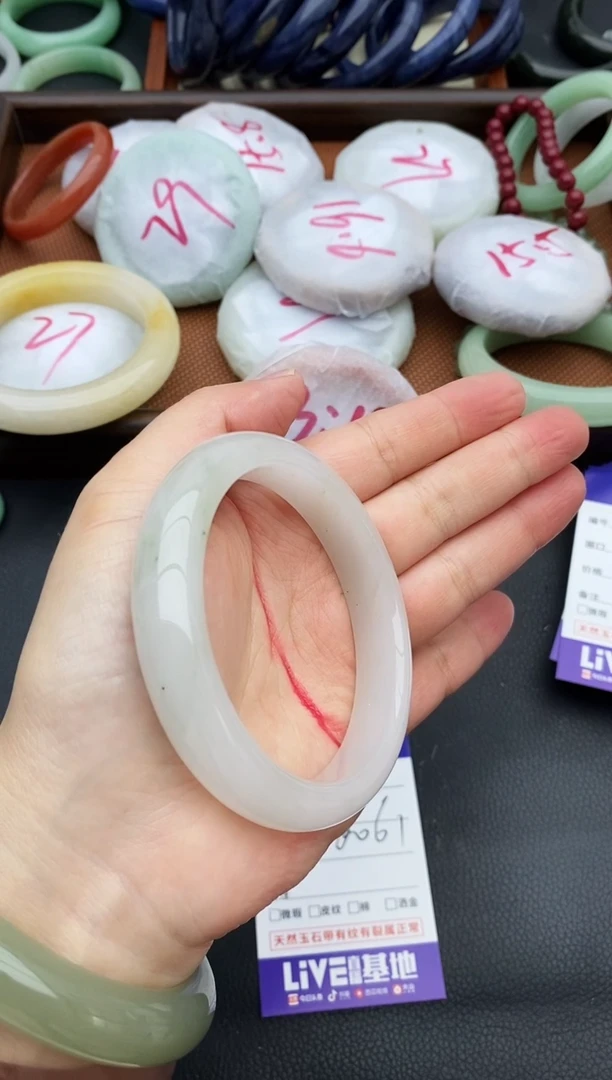 未镶嵌手镯石英质玉69+60/61