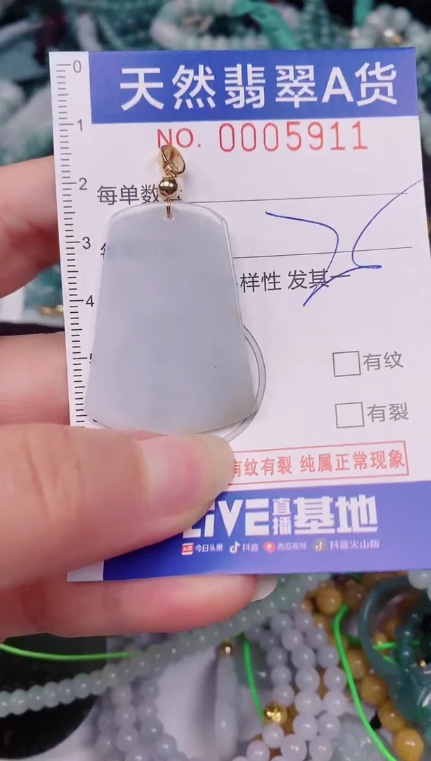 颈饰未镶嵌翡翠00005911