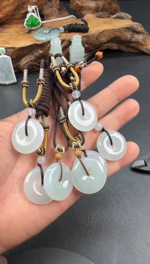 吊坠(不含链)未镶嵌翡翠翡翠饰品（多样性发货一件）-7