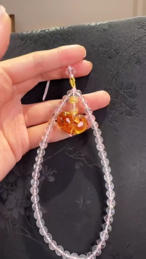 未镶嵌手绳水晶爱心款