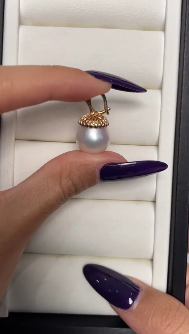 【闪购商品】海水珍珠颈饰银S925镶嵌澳白