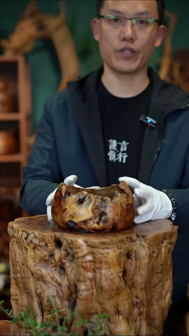 枣木雷击枣木聚宝盆