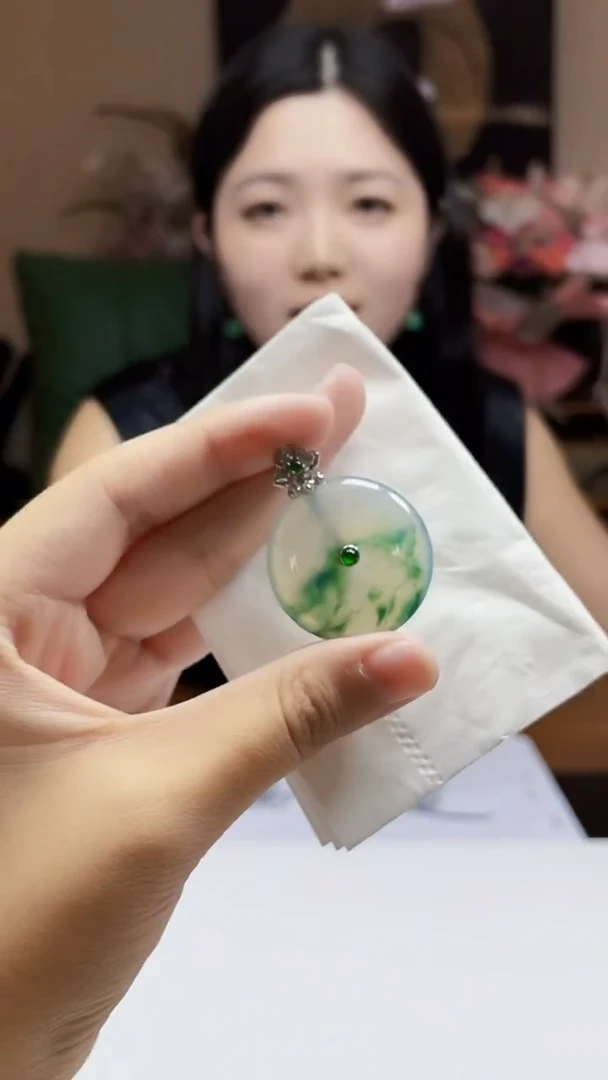 未镶嵌定制翡翠吊坠292