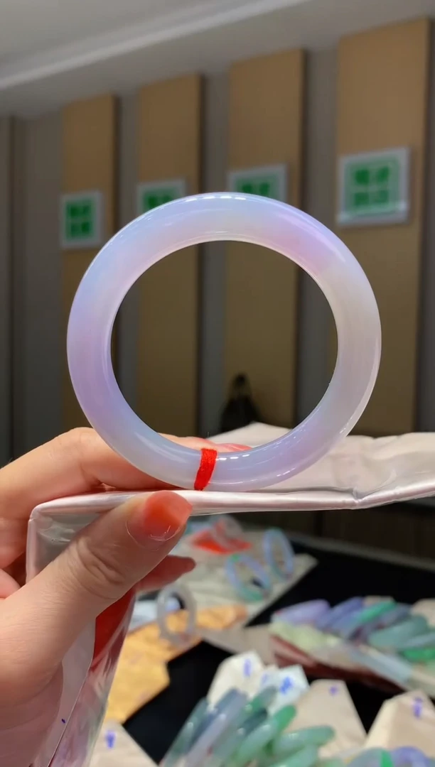 未镶嵌手镯翡翠-Q7 圈口54.6