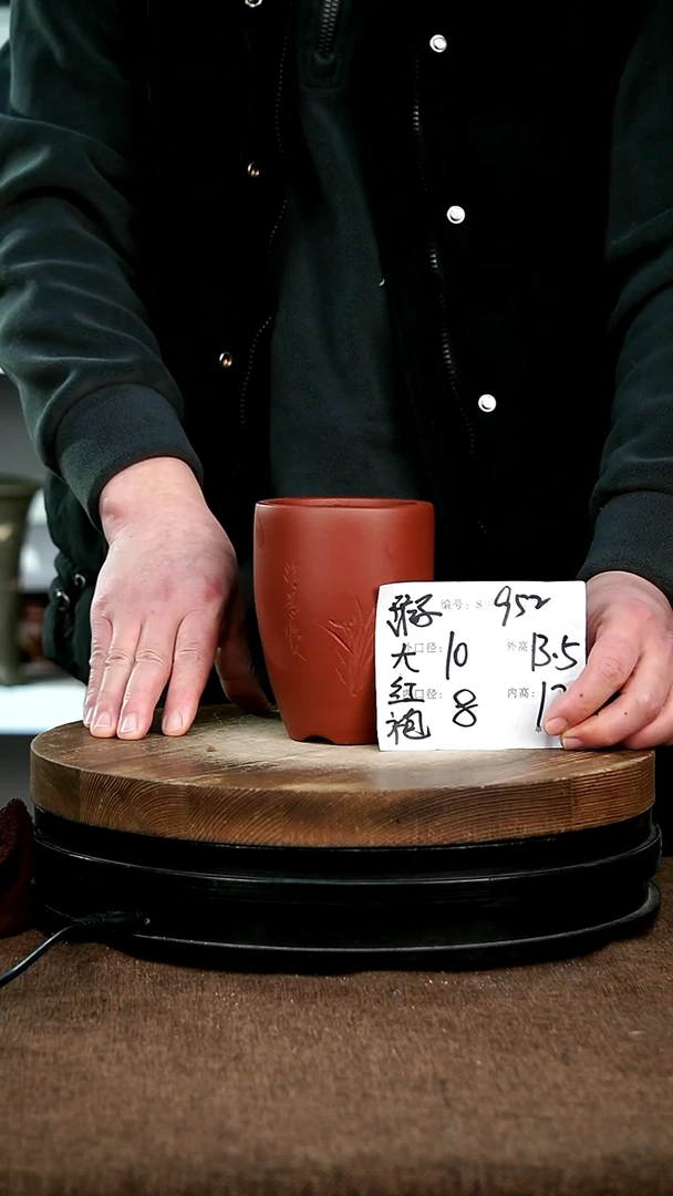 【闪购商品】紫砂花盆952瑕宜兴紫砂花盆