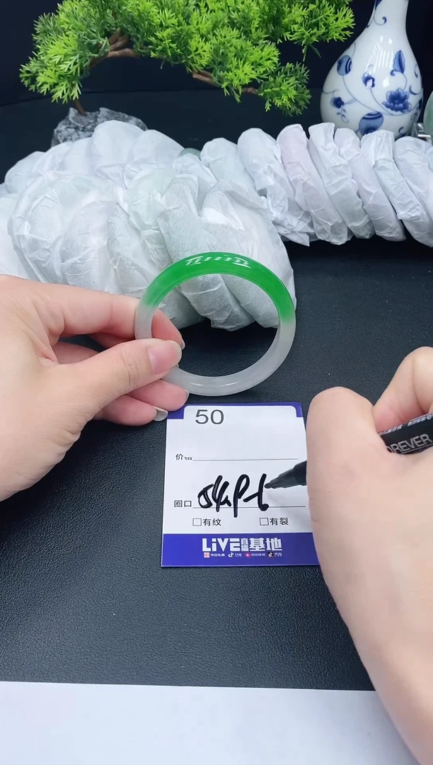 未镶嵌手镯翡翠50