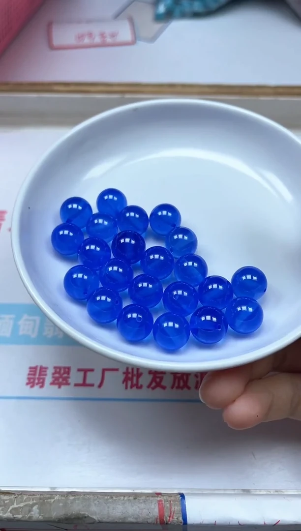 散珠未镶嵌红宝石B2136蓝 宝石12mm1颗30元