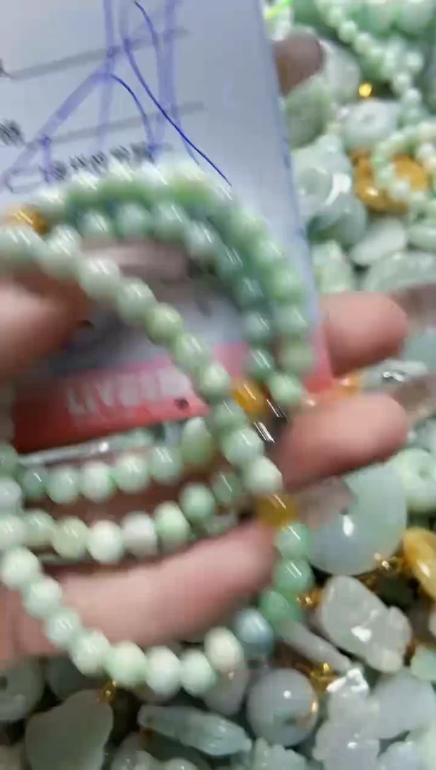 【闪购商品】翡翠颈饰未镶嵌闪购0104711多样性发其一