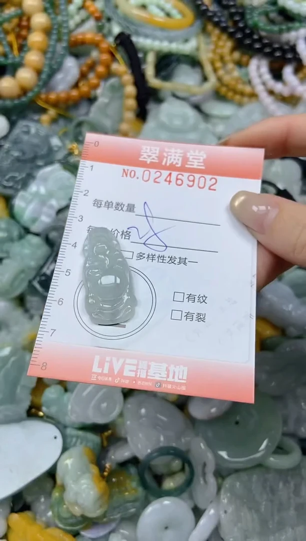 未镶嵌挂件翡翠闪购0246902