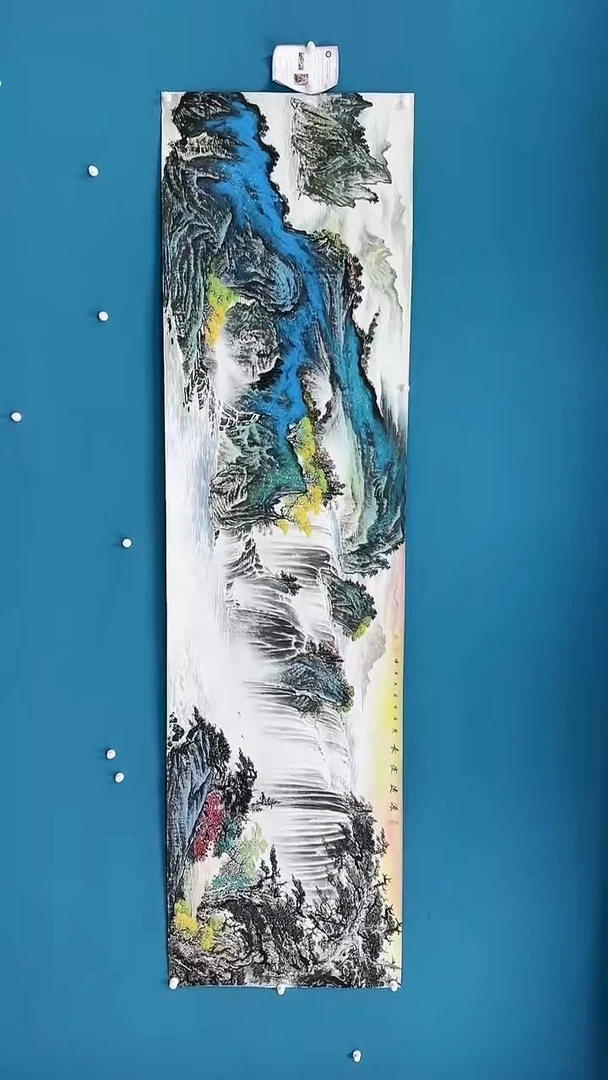 【闪购商品】国画1.26-王夫怀-小丈二长卷-70