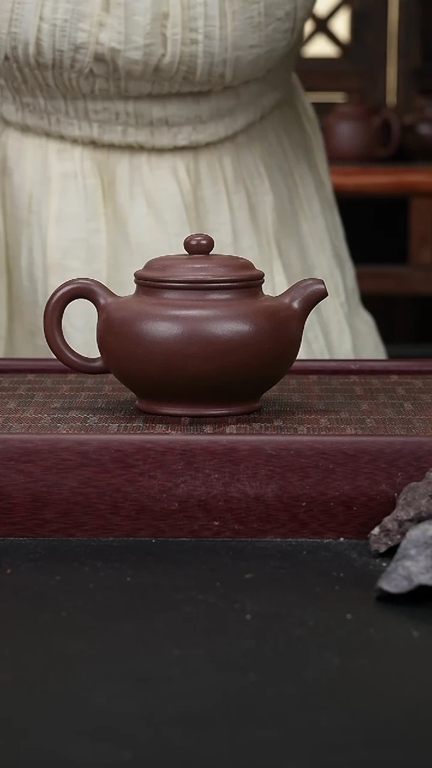 茶壶紫砂JF紫泥大掇只