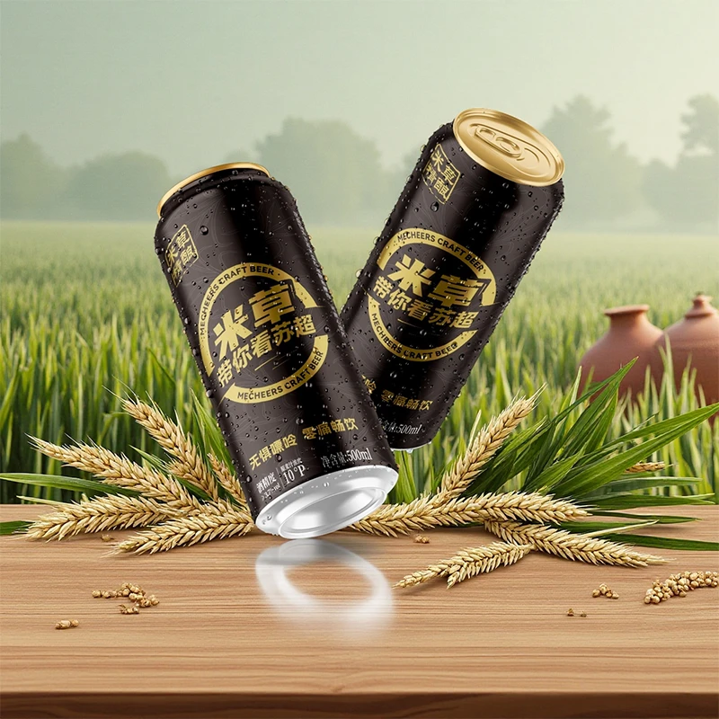 苏超&米草黑金500ml*12罐联名款精酿白啤