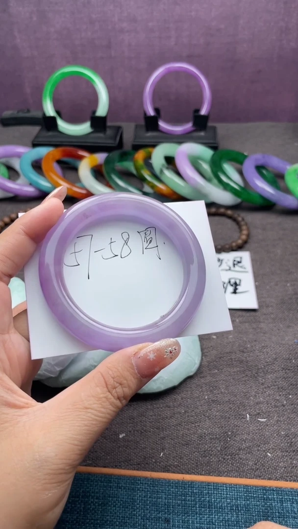 非金属仿水晶手镯