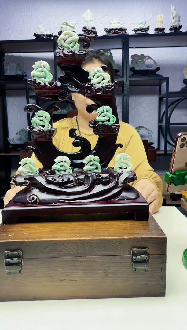 定制翡翠未镶嵌毛货07080126