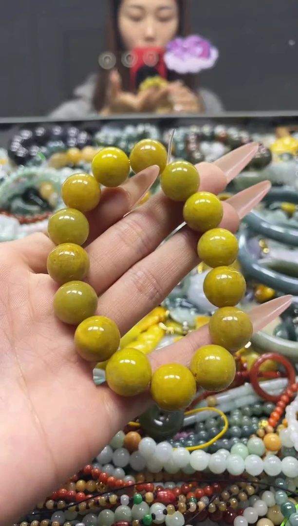 颈饰未镶嵌翡翠13MM