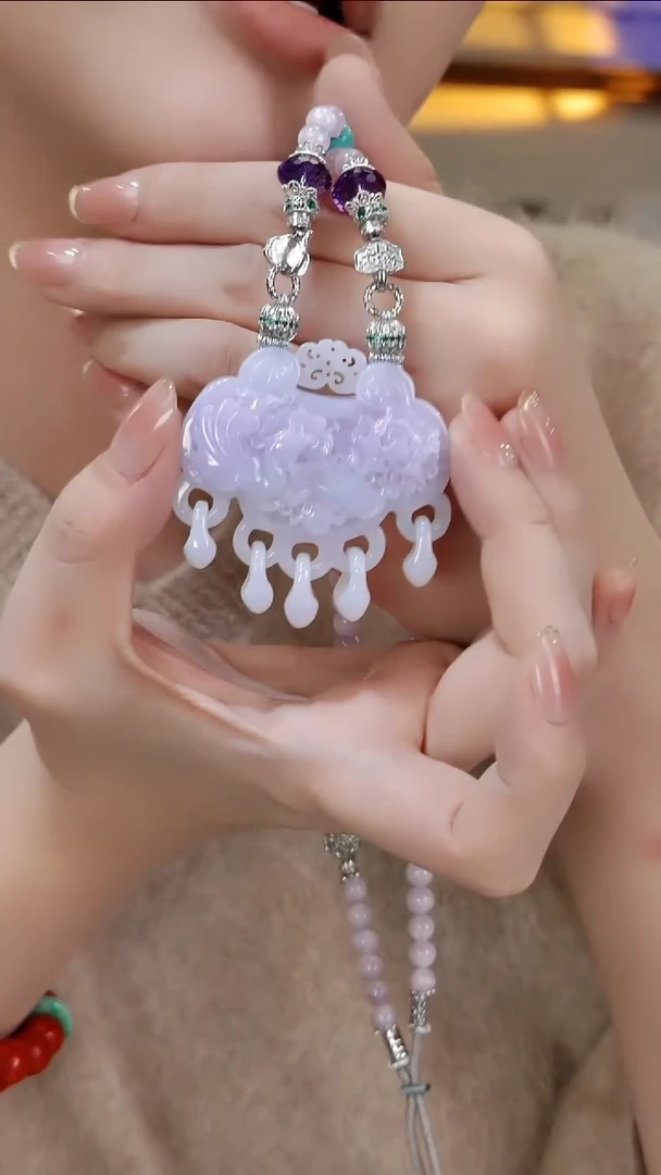 颈饰未镶嵌翡翠国风