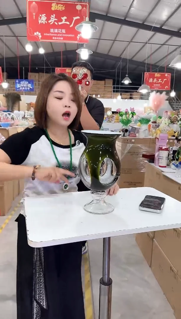 琉璃优选花瓶花器Y-早7