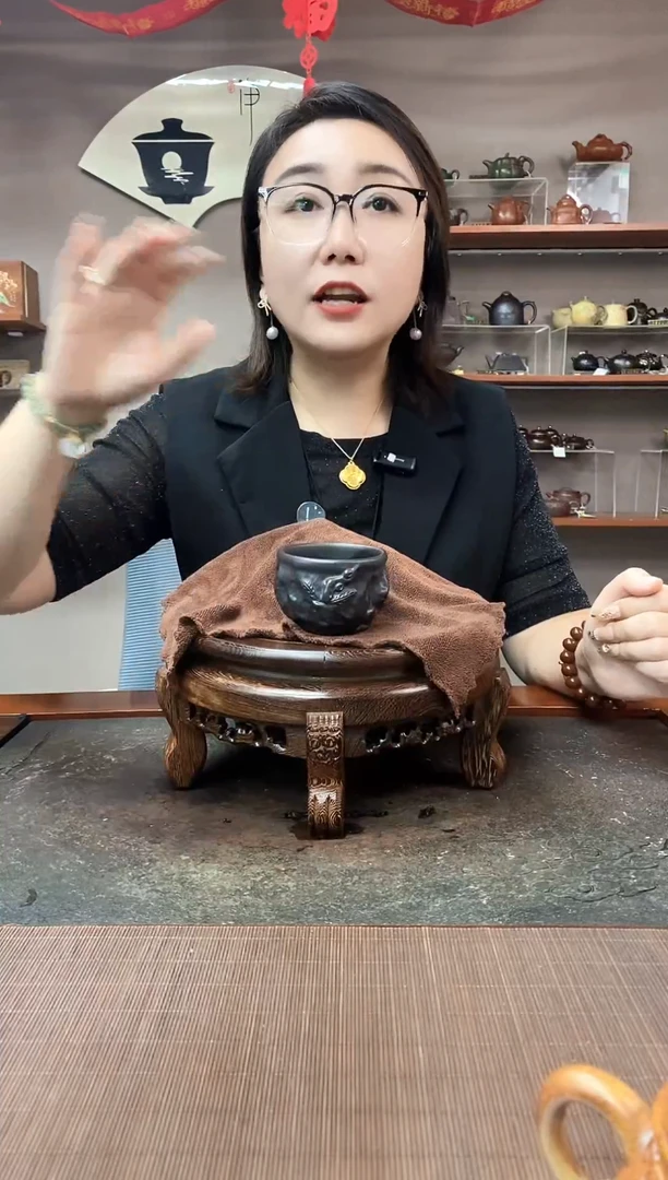 茶壶紫砂石黄太湖石主人杯