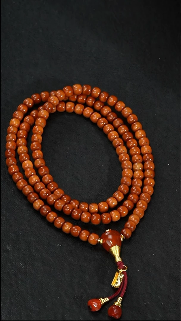手串龙脊菩提老料玉化料长串精配