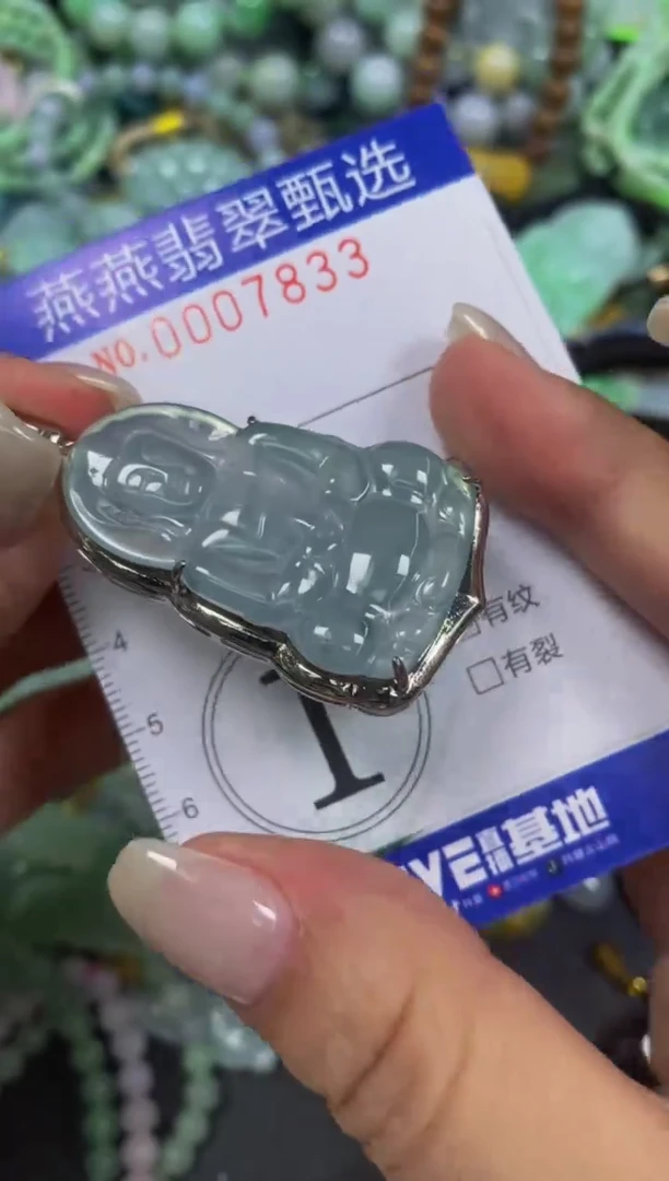 颈饰未镶嵌翡翠闪购0007833