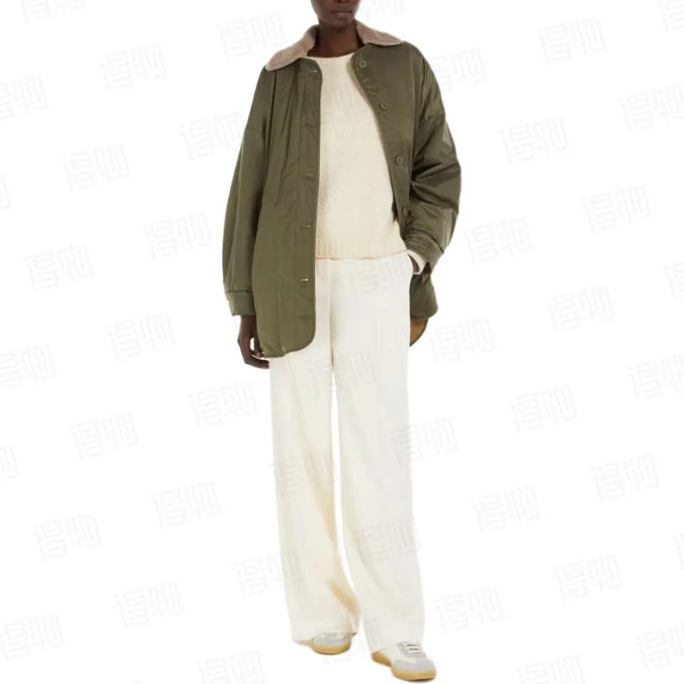 全新未使用 MaxMara 翻领两穿单排扣夹克外套 女 双面穿 DRAVA