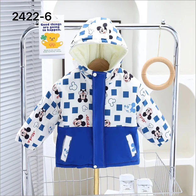 丫依衫-【方格米奇2422-6】冲锋衣