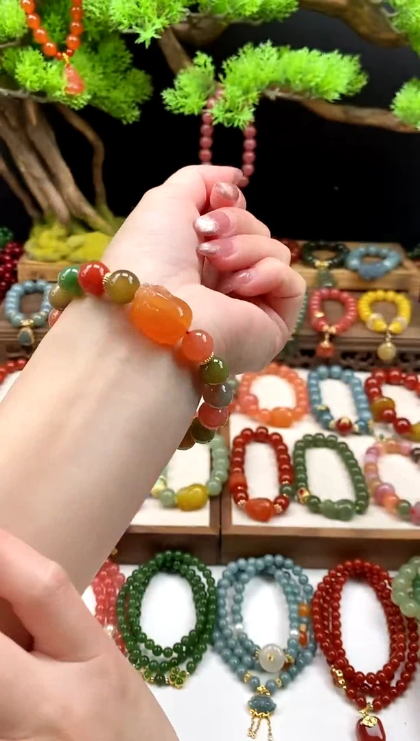 未镶嵌玛瑙手饰多宝貔貅