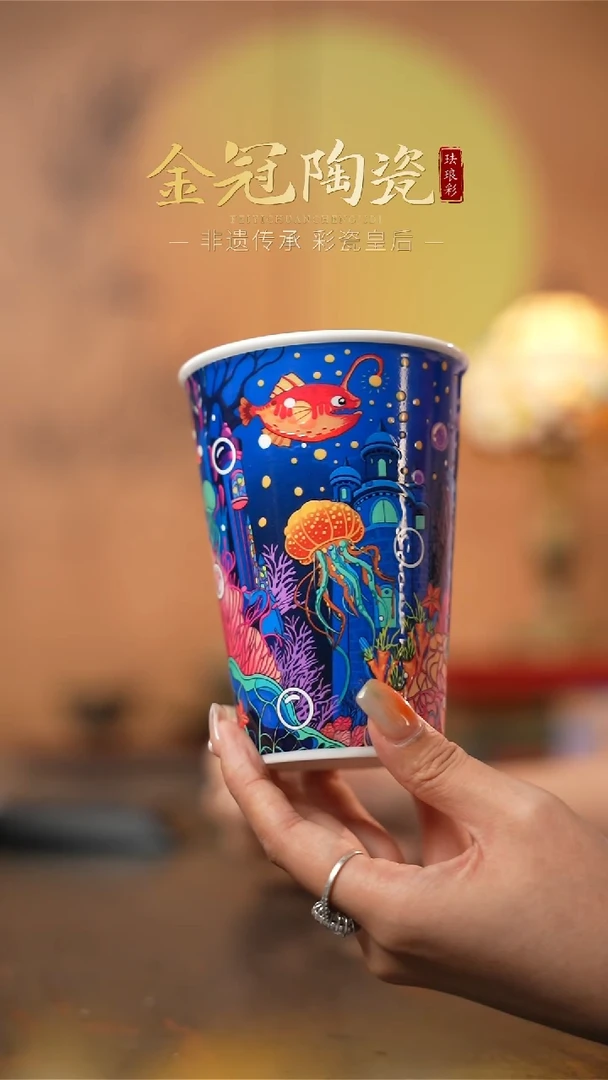 陶瓷海底世界 ·【可乐杯】