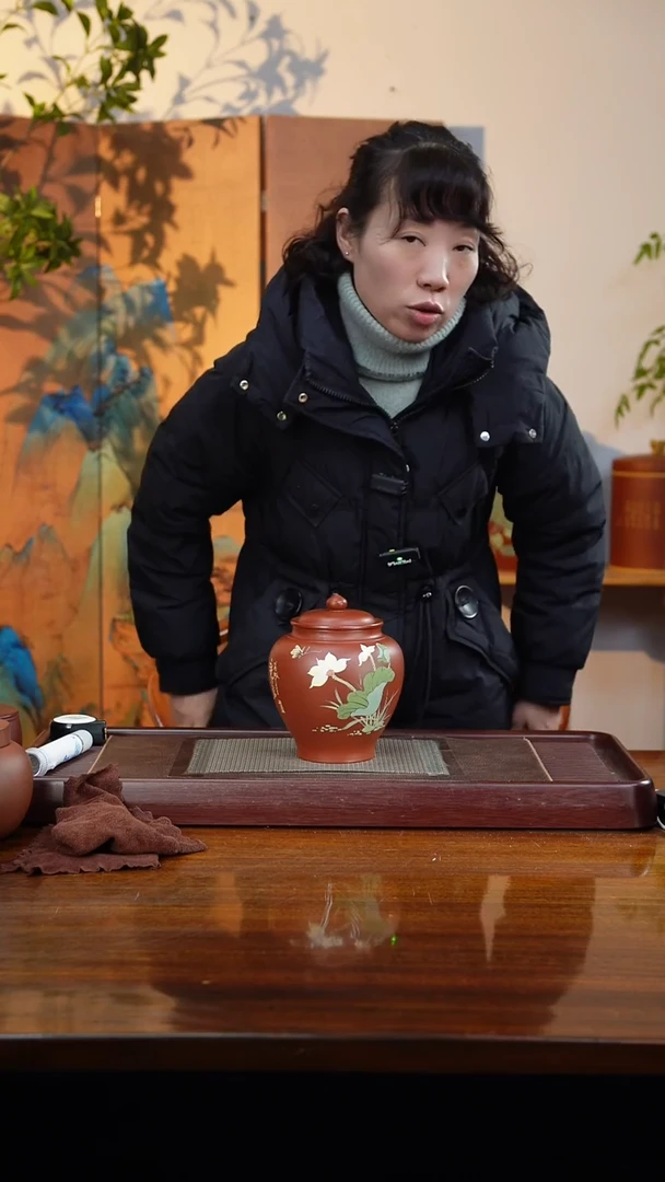 宜兴原矿紫砂茶叶罐