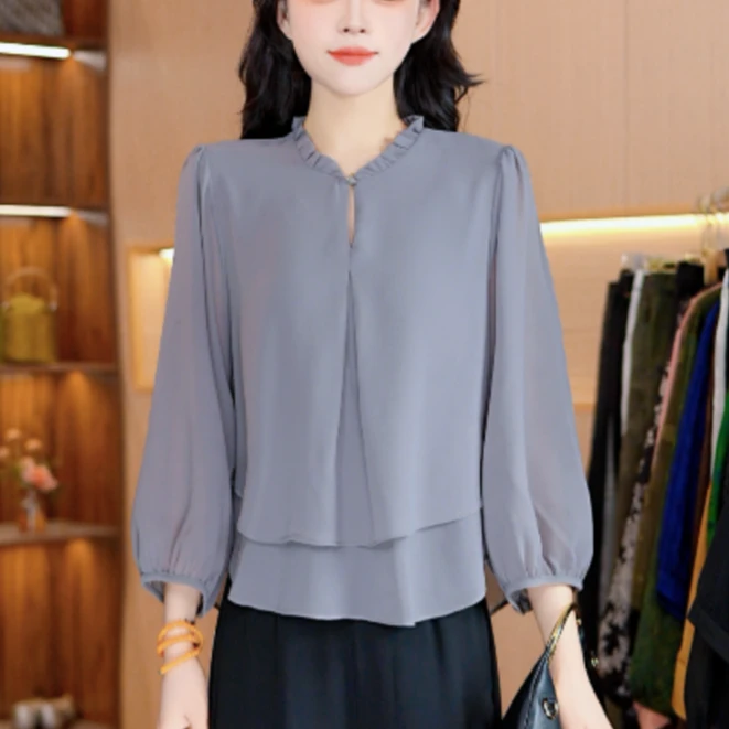 7790-12新款女士小衫