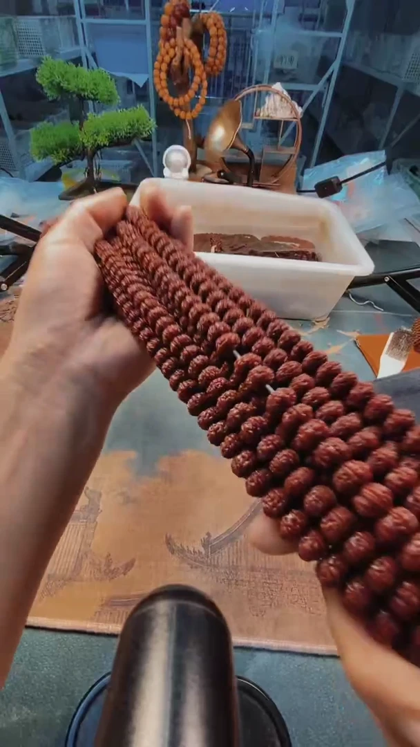 金刚菩提手串机刷老树王8-12mm