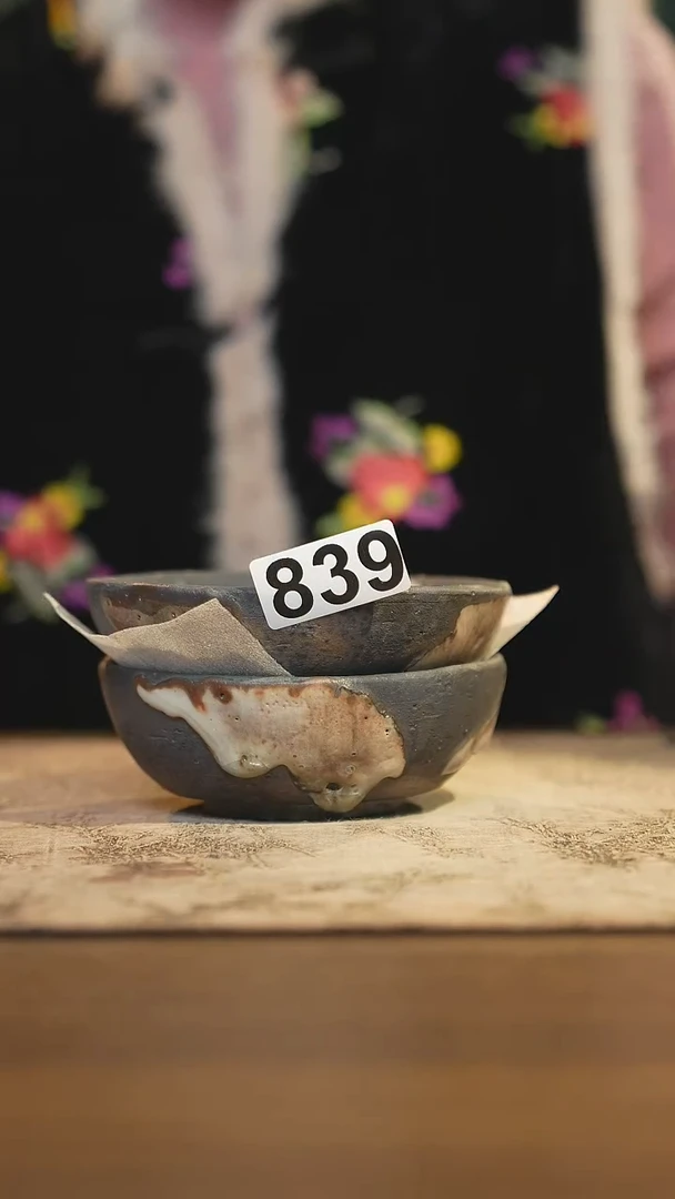 陶瓷茶器茶具主人杯839微瑕裂