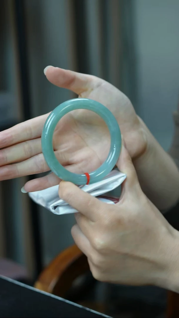 未镶嵌手镯翡翠19号-59.6圆条/MY/1