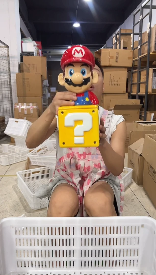 瓷片马里奥问号罐套组