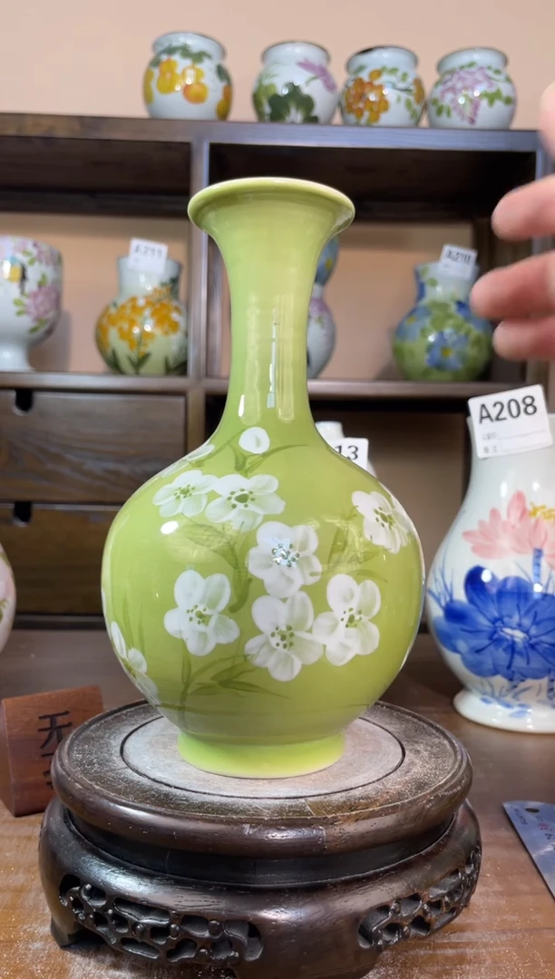 瓶景德镇手绘陶瓷花瓶 源头工厂