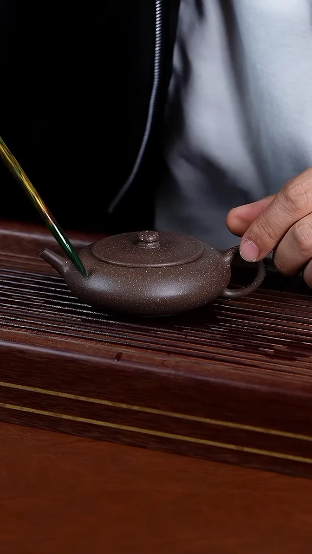 茶壶紫砂轩轩公堂木石居虚扁130cc