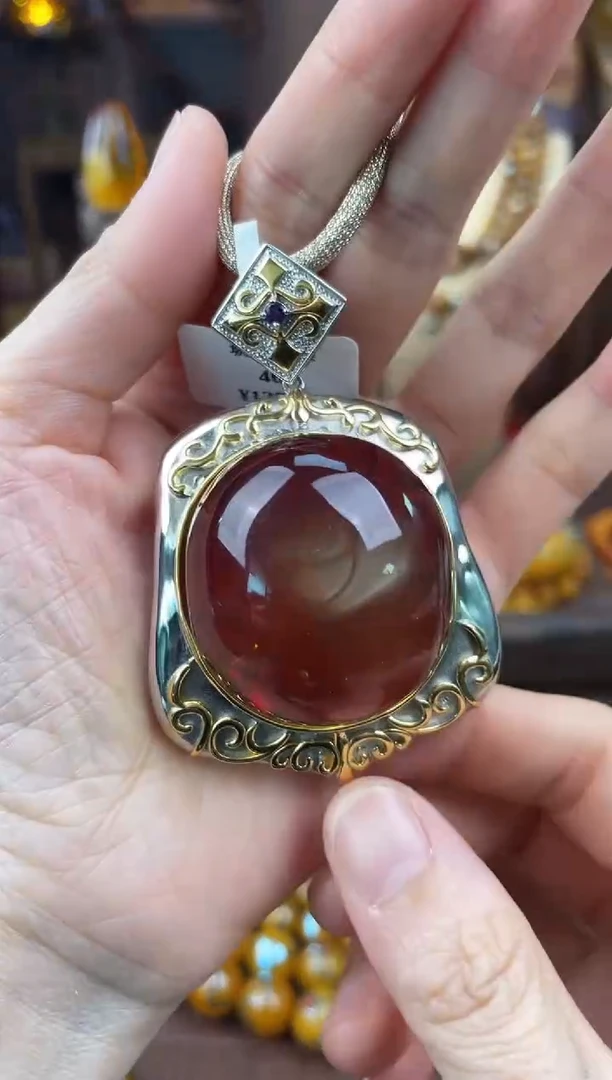 裸石琥珀未镶嵌多样性发货1，假一赔4